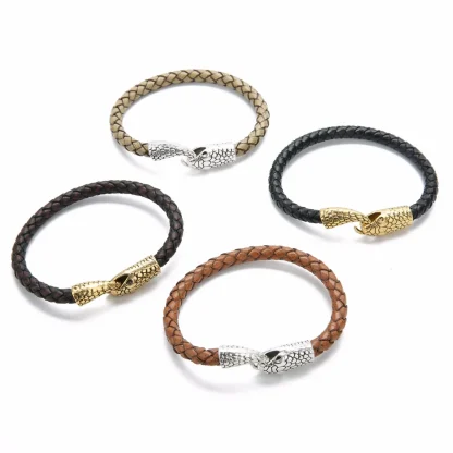 Vintage-style Snake Bracelets - Image 2