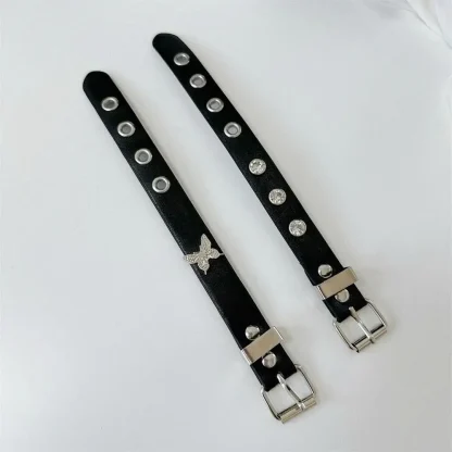 Classic Black Belt Bracelet - Image 3