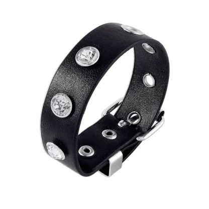 Classic Black Belt Bracelet